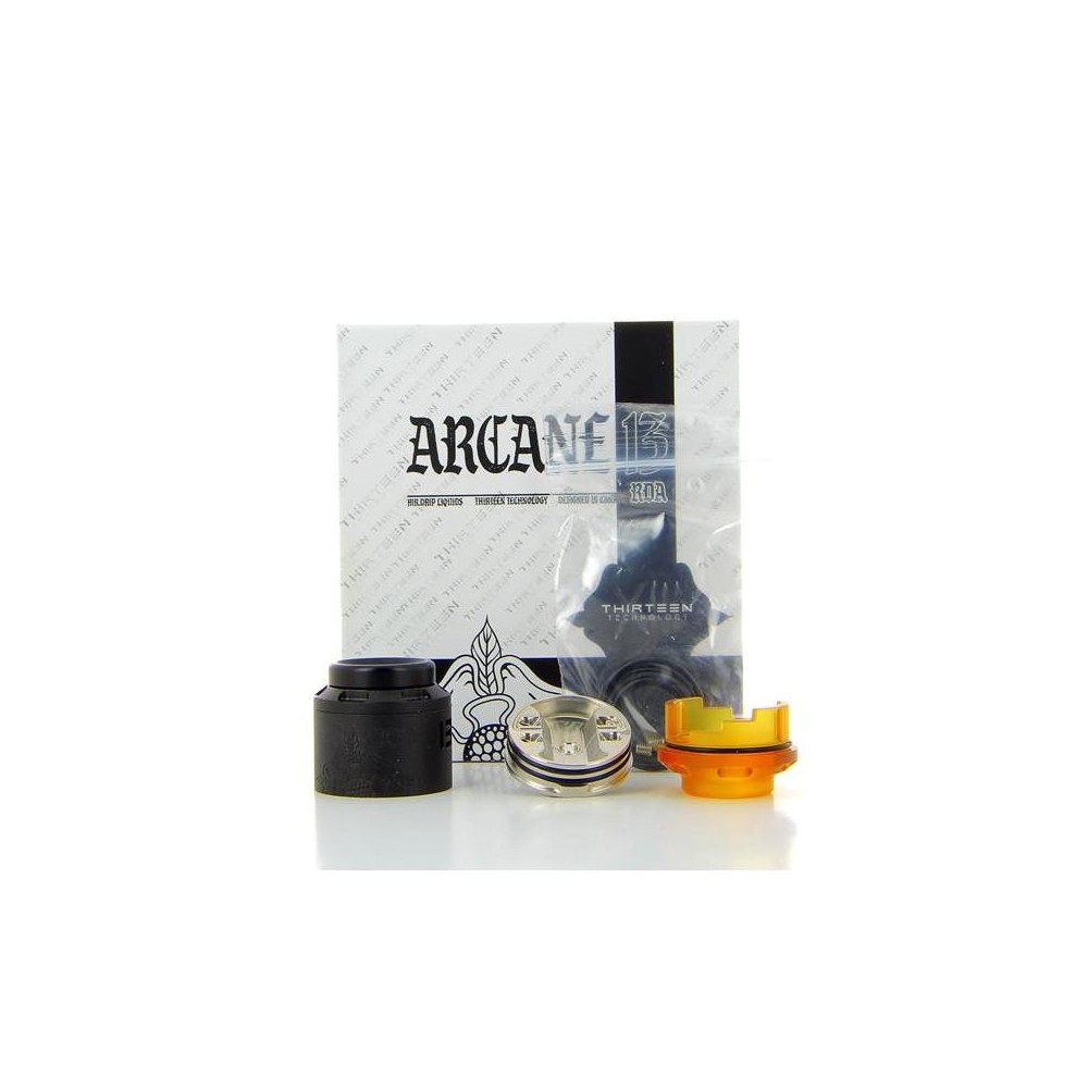 ARCANE 13 24MM RDA vape tank by THIRTEEN TECHNOLOGY