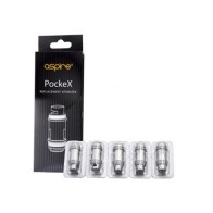 ASPIRE POCKEX POCKET AIO REPLACEMENT COILS 5 PACK 