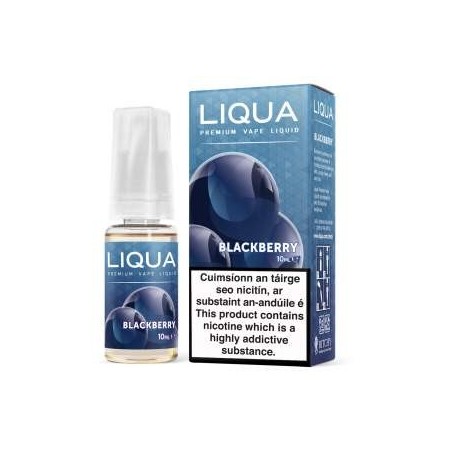 10 ML BLACKBERRY E LIQUID BY LIQUA IRELAND