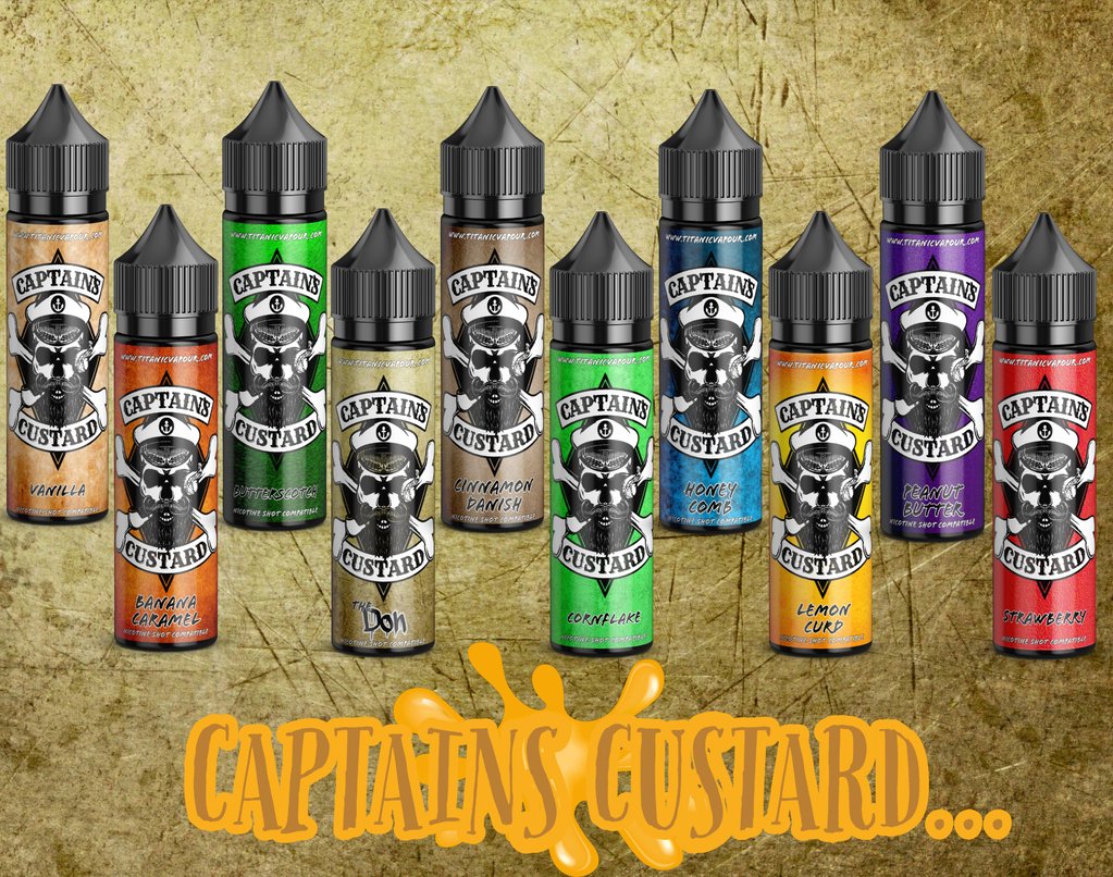 Captain Custard ELiquid Ireland
