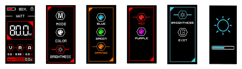 Aspire zelos 3 display