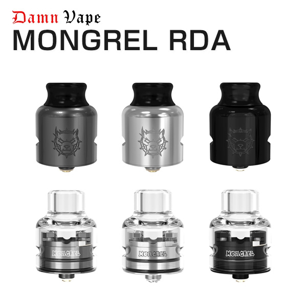 damn Vape Mongrel RDA ireland
