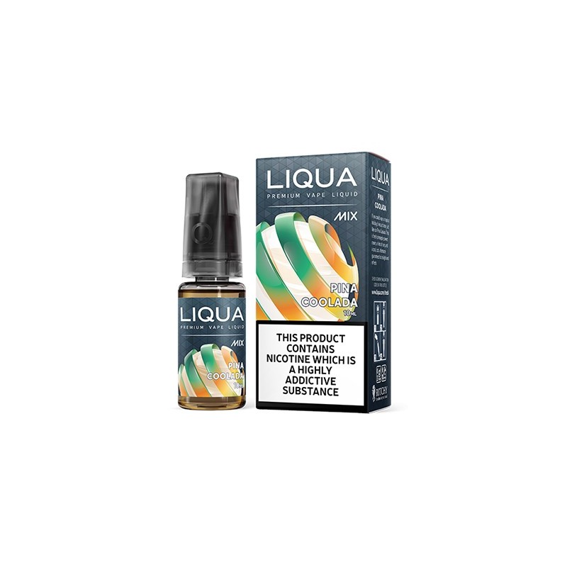 10 ML PINA COOLADA BY LIQUA E LIQUID IRELAND 10 ML PINA COOLADA BY LIQUA E LIQUID IRELAND