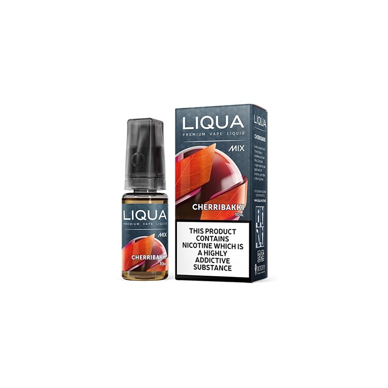 10 ML CHERRIBAKKI BY LIQUA E LIQUID IRELAND 10 ML CHERRIBAKKI BY LIQUA E LIQUID IRELAND