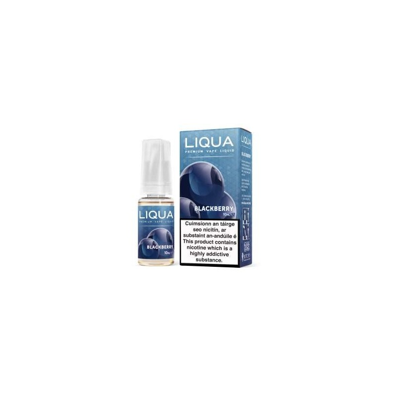 10 ML BLACKBERRY E LIQUID BY LIQUA IRELAND 10 ML BLACKBERRY E LIQUID BY LIQUA IRELAND